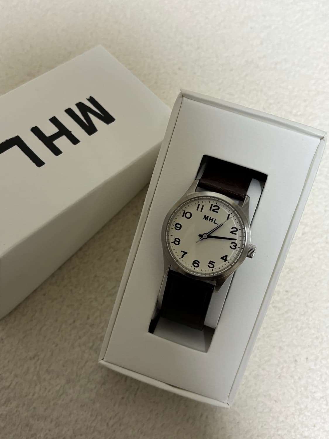 mhl 마가렛호웰 손목시계 브라운 상품이미지1