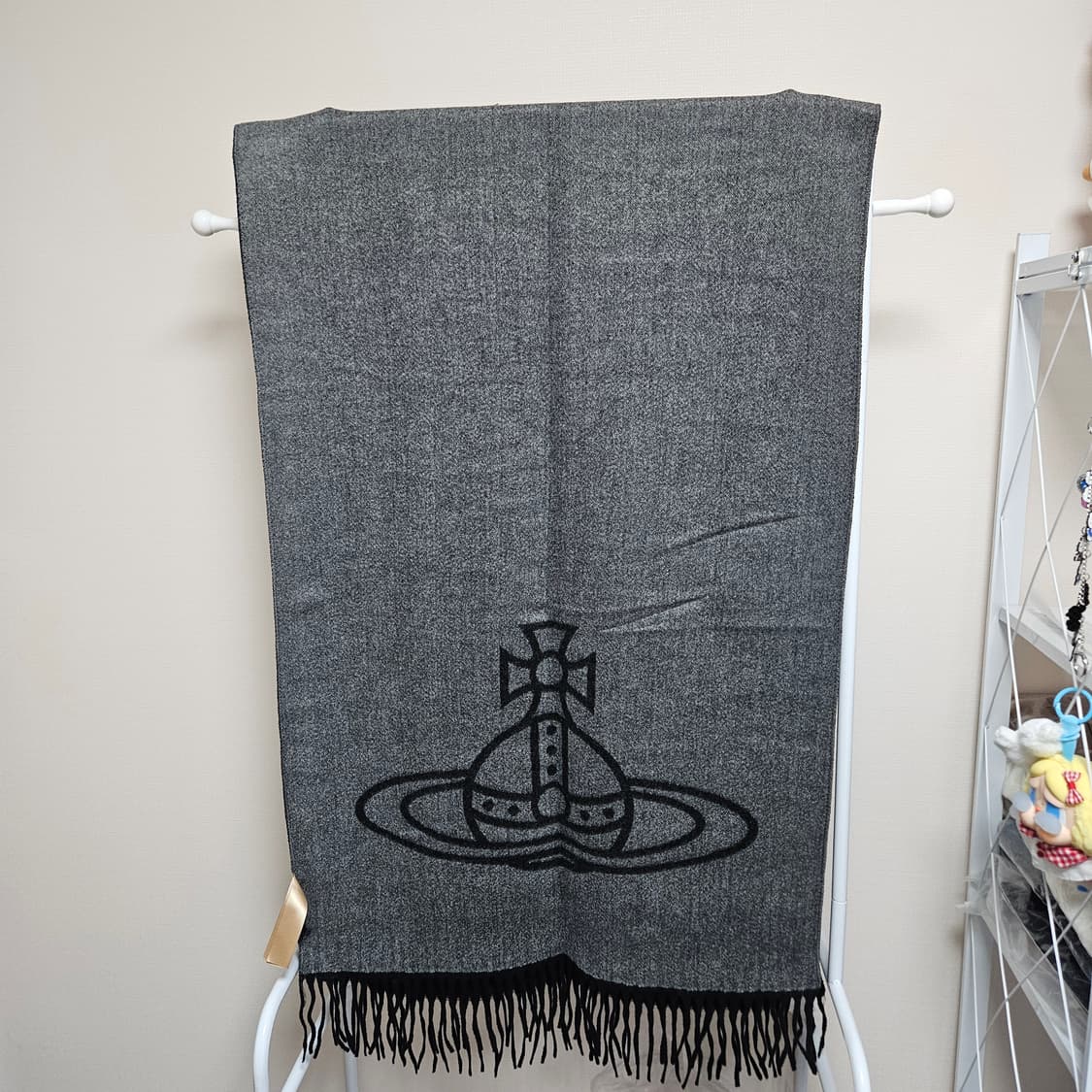 비비안웨스트우드 스타일 더블 컬러 머플러 상품이미지3