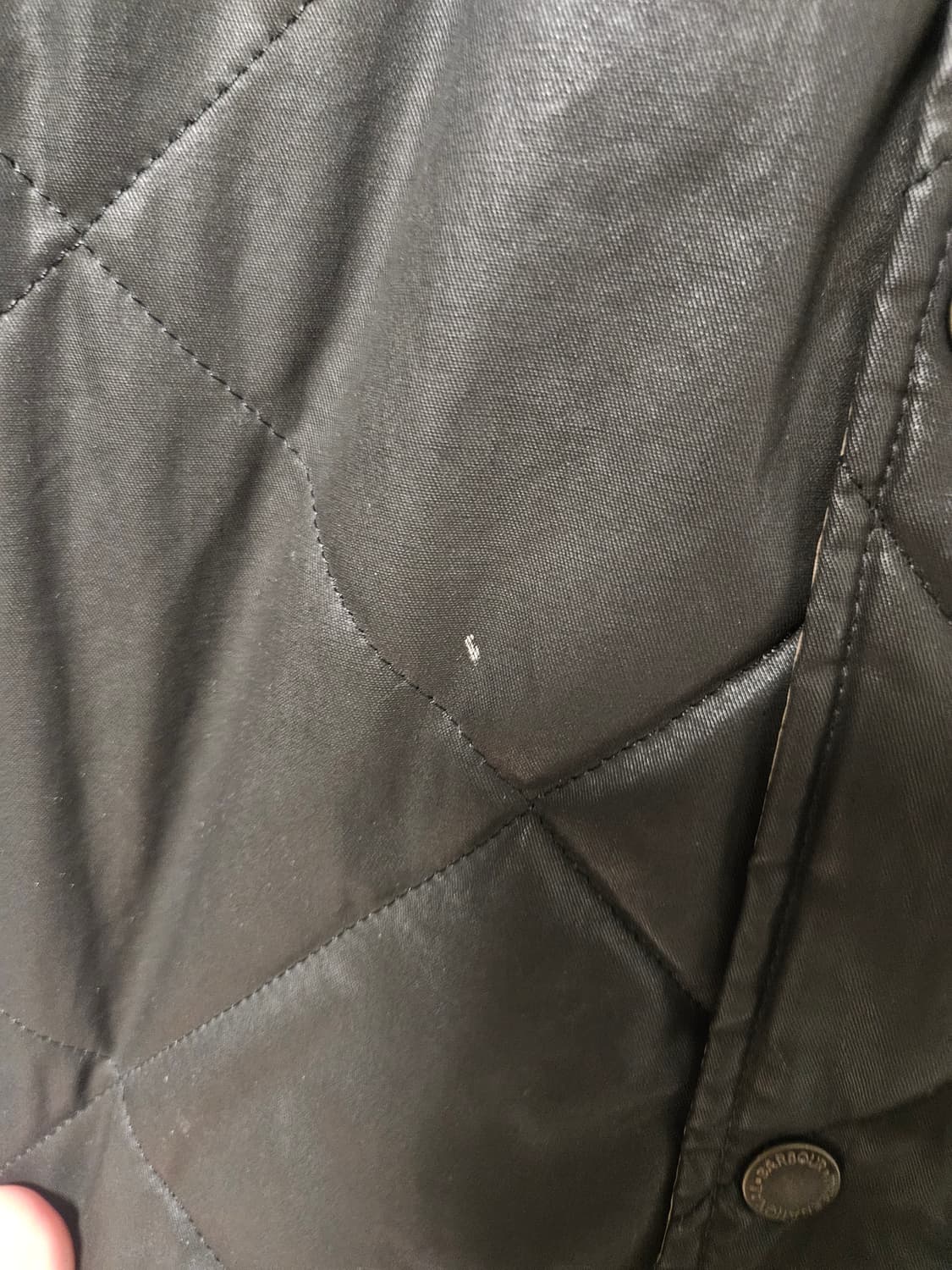 [L] 바버 X 스티브 맥퀸 퀼팅 자켓 블랙 상품이미지2