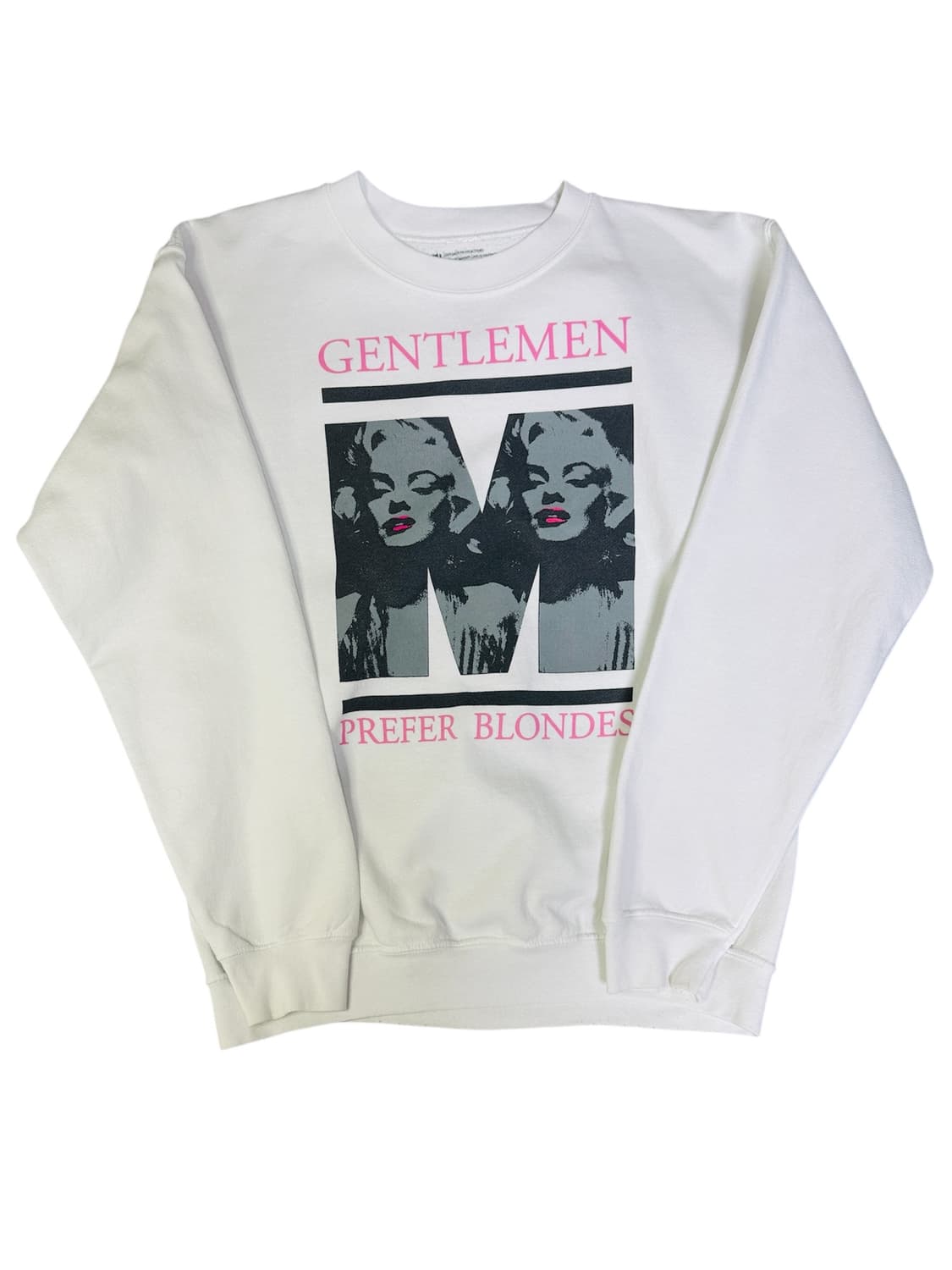 빈티지 마릴린 먼로 신사는 금발을 좋아한다 맨투맨 M 상품이미지1