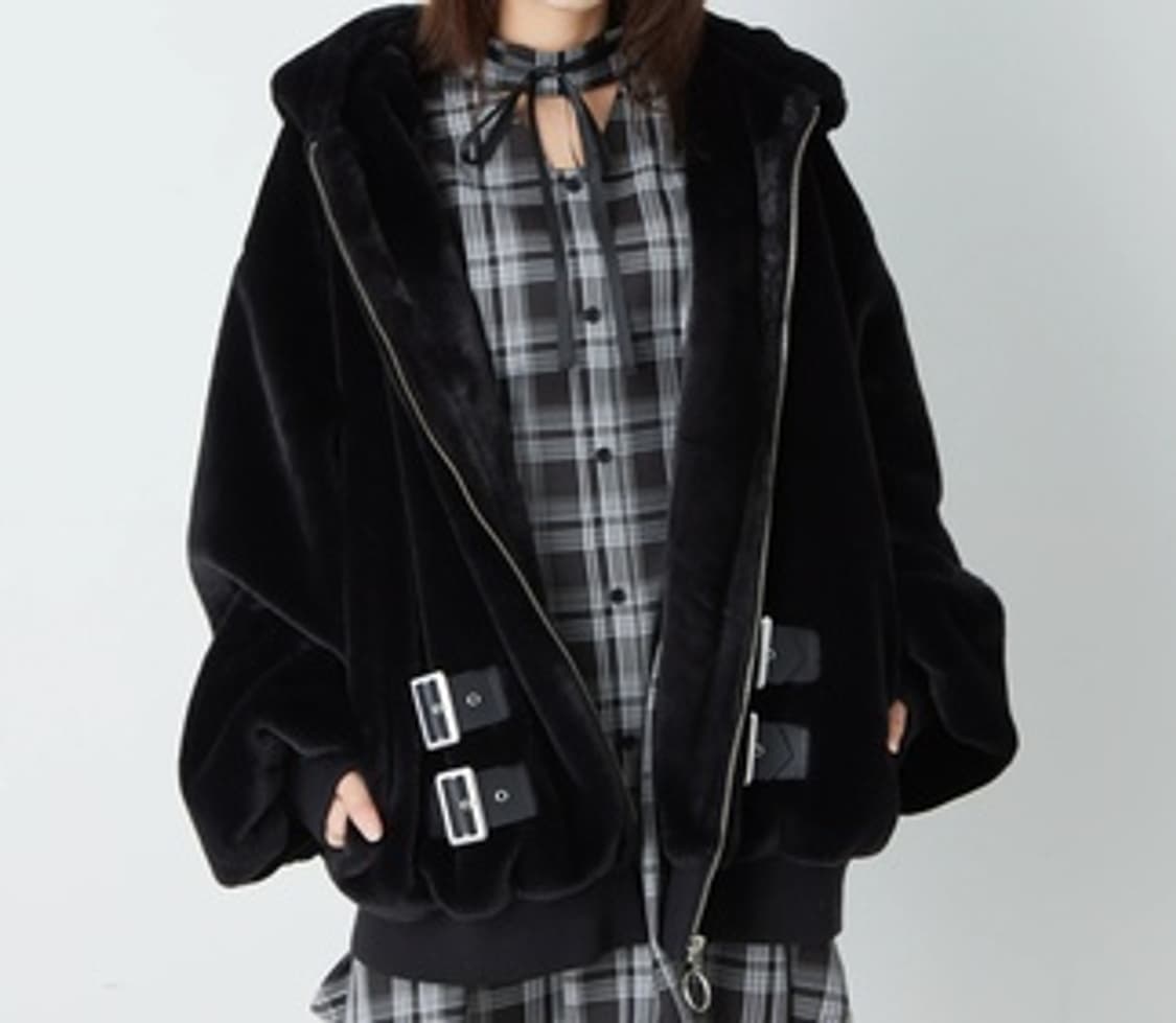 제이미 에에누케 퍼자켓 중성계 지뢰계 펑크 상품이미지2