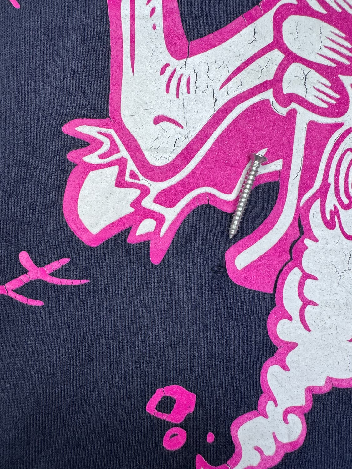 빈티지 스투시 STUSSY 스컬 스케이트 그래픽 맨투맨 L 상품이미지4