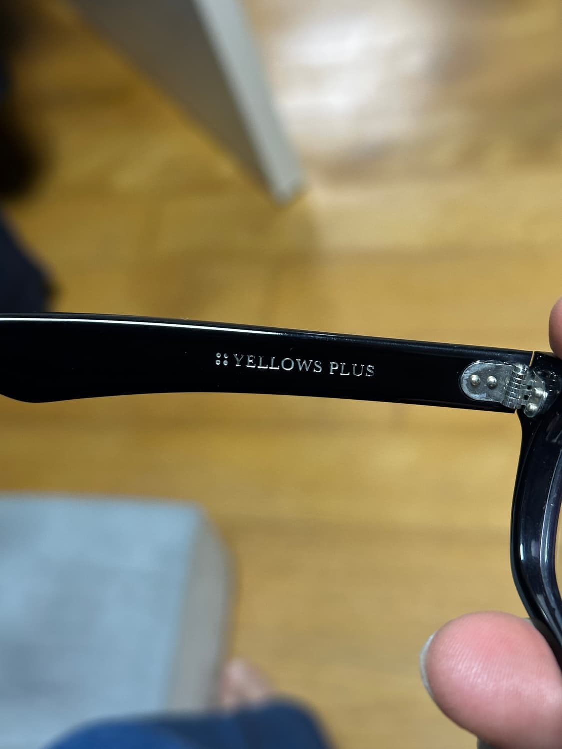 아나토미카 옐로우플러스 MC GLASSES 안경 블랙 상품이미지3