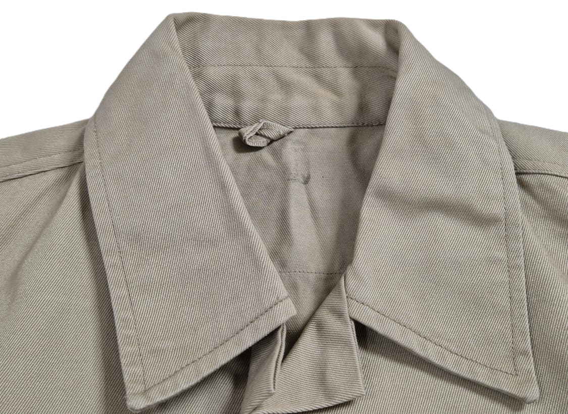 육군 구형 정복 전투복 상의 카키 긴팔 카라티 셔츠 남방 (S) 상품이미지7