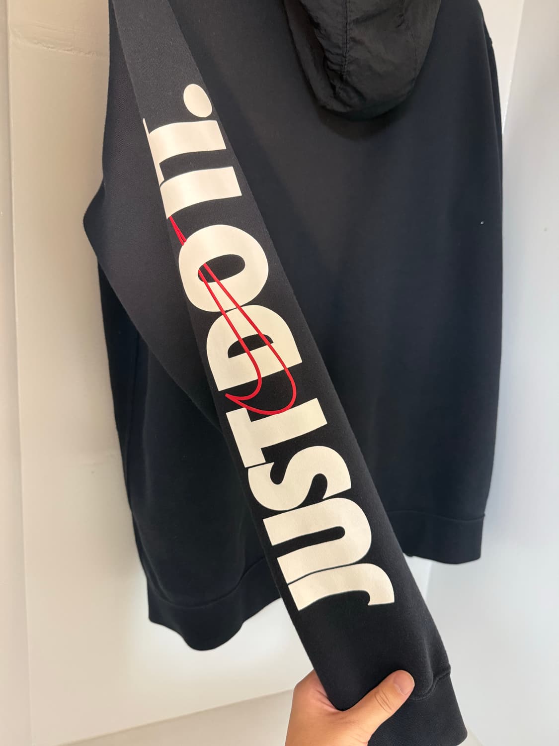 나이키 just do it 기모 후드집업 상품이미지2