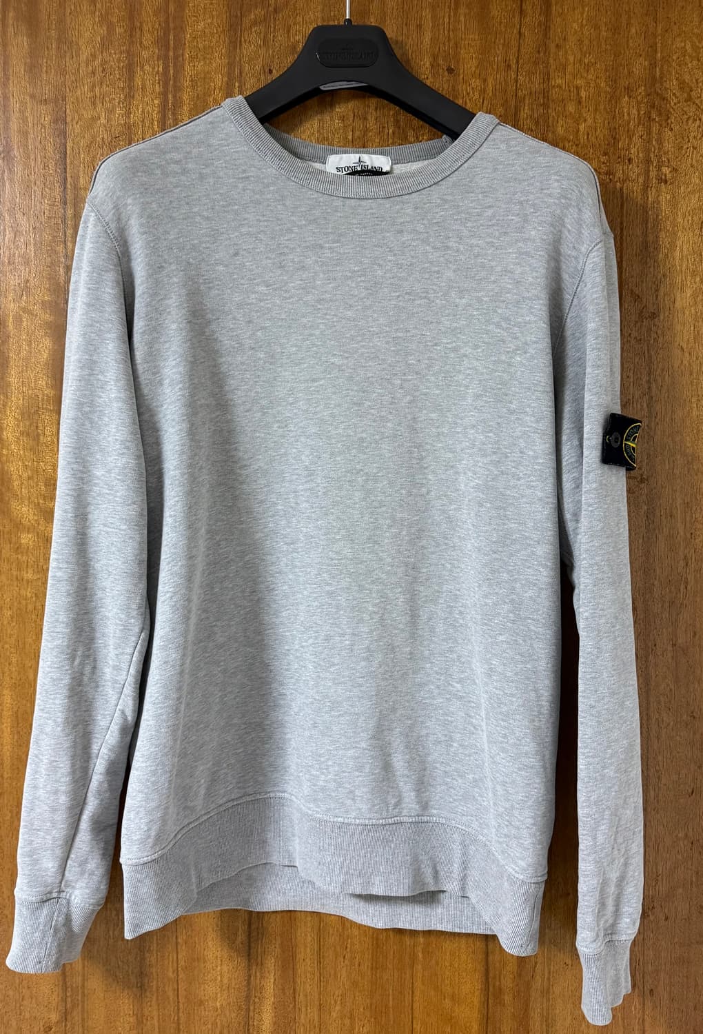 스톤아일랜드 맨투맨 멜란지그레이헤더 상품이미지1