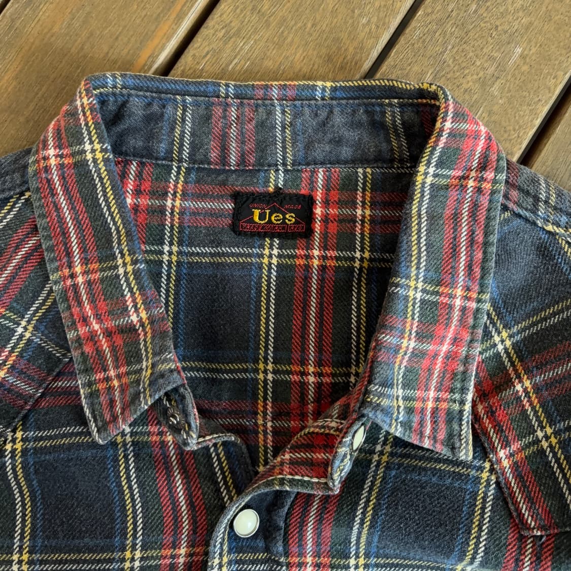 UES 헤비 브러시드 플란넬 웨스턴 셔츠 상품이미지9