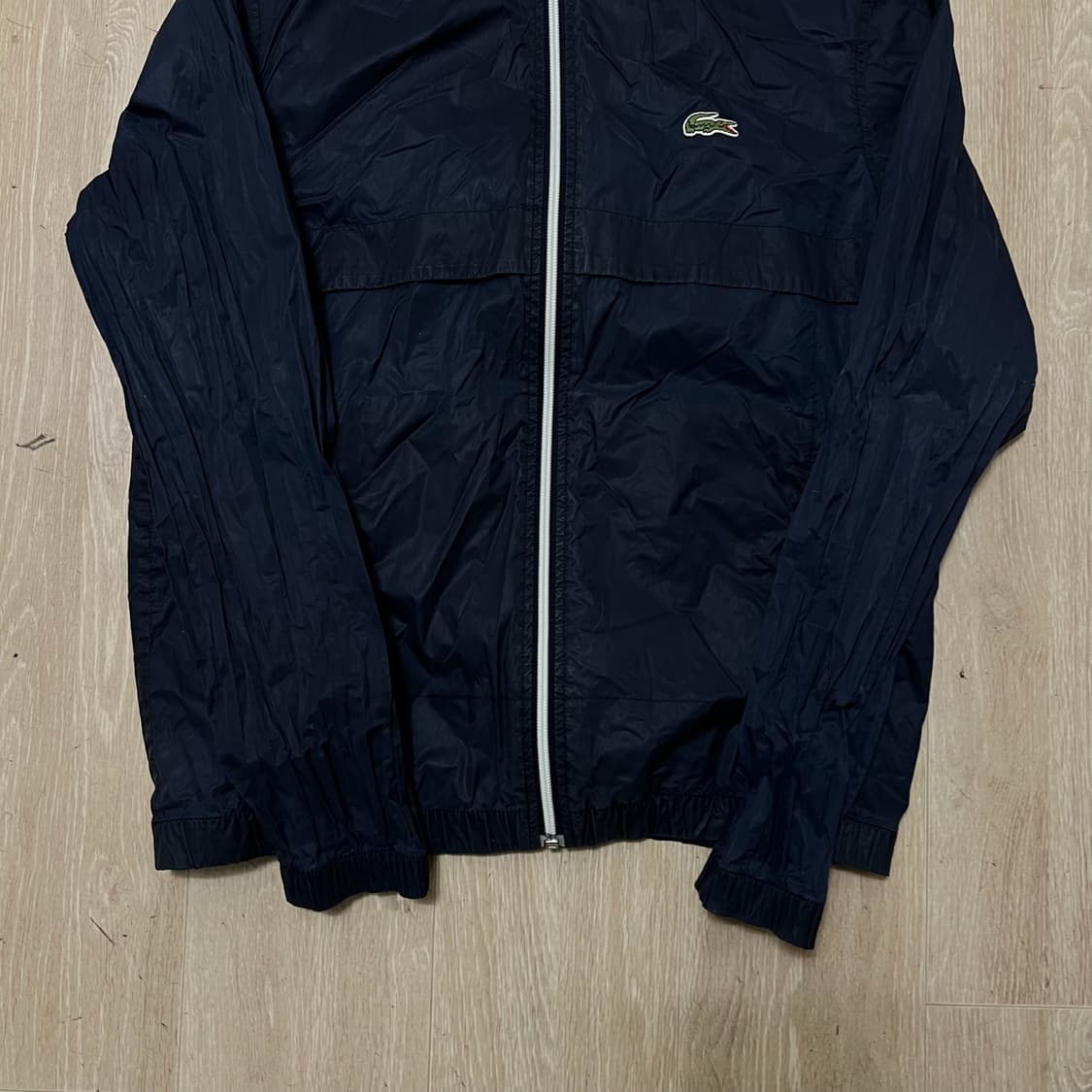 라코스테 로고 와펜 바람막이 자켓 48  상품이미지4