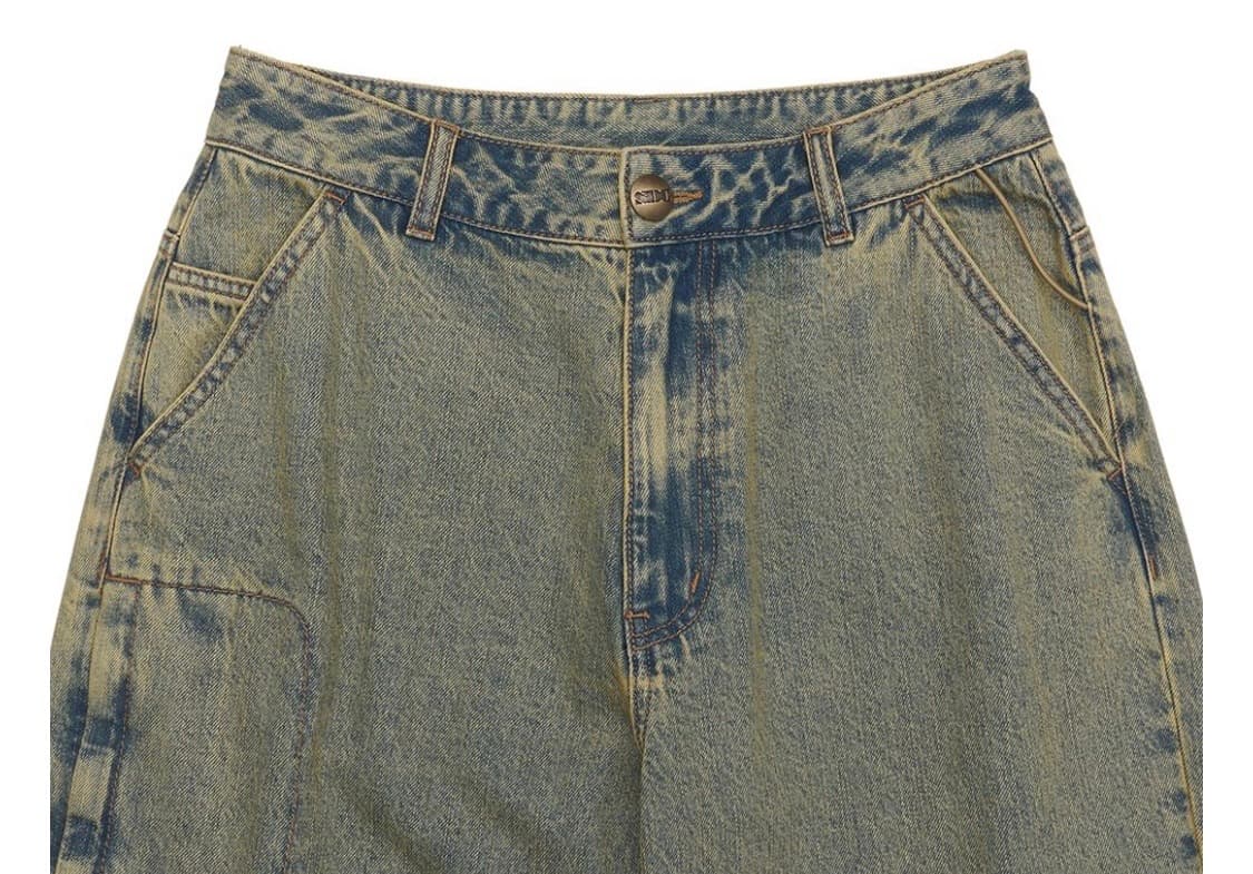 스컬프터 애시드 카고 조거 팬츠 빈티지 블루 상품이미지4