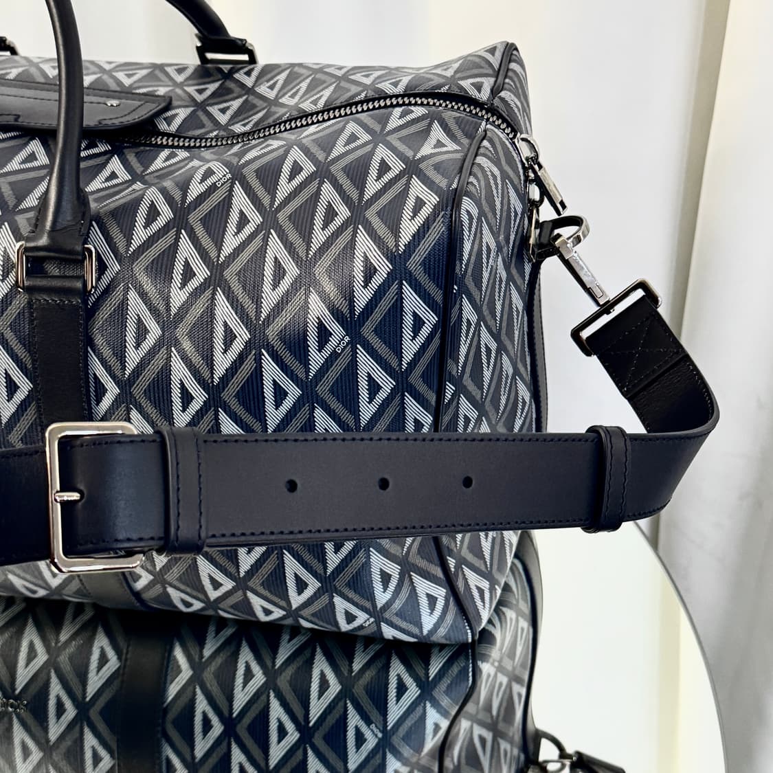 [새상품] 디올 링고 50 보스턴백 키폴 CD 상품이미지4