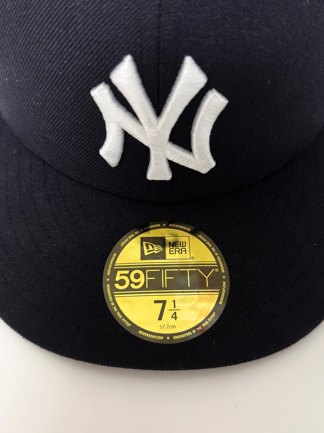 MLB 어센틱 뉴욕 양키스 피티드캡 게임 네이비 일자챙 상품이미지5