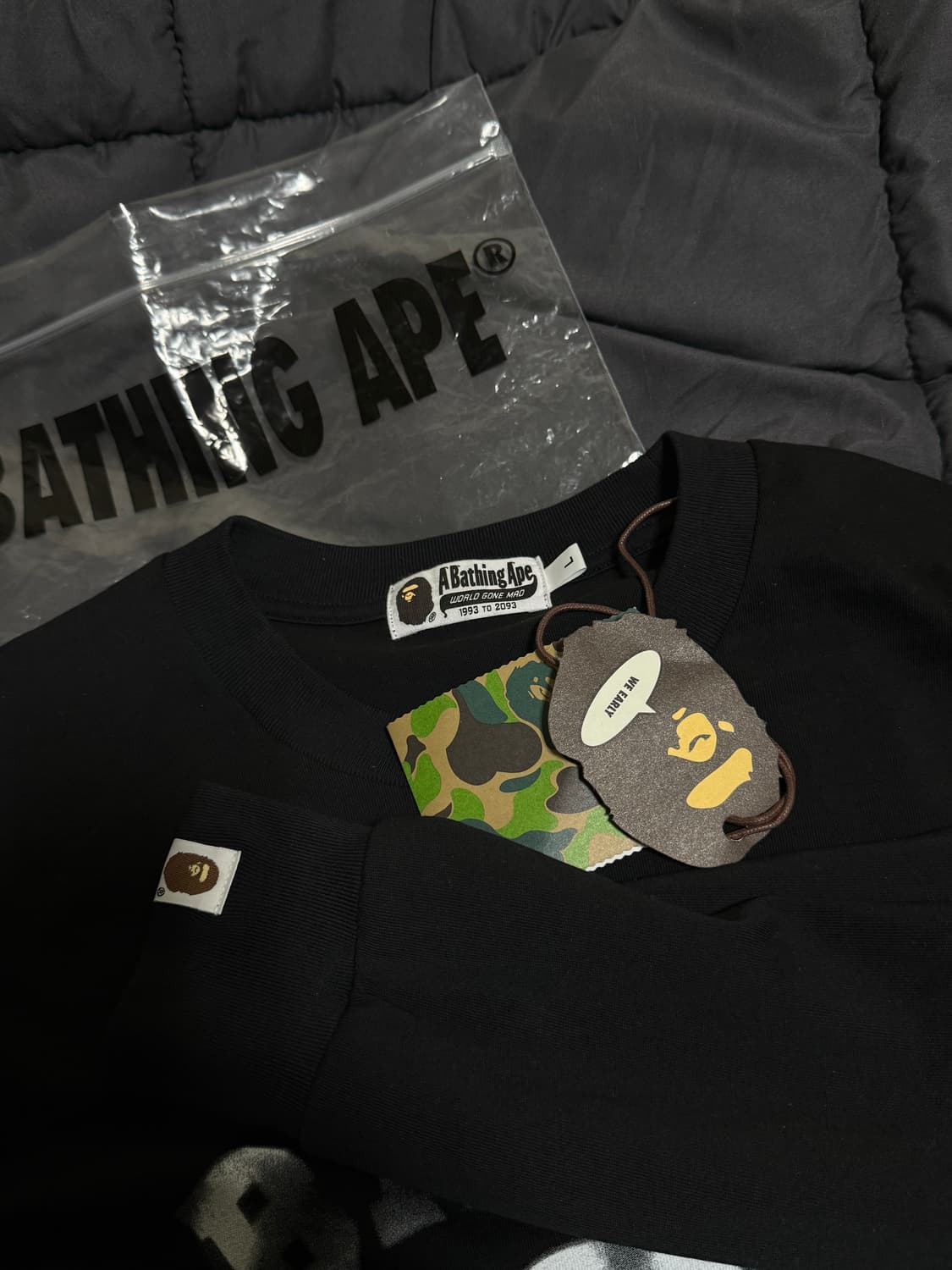 Bape 베이프 롱슬리브 L 상품이미지4