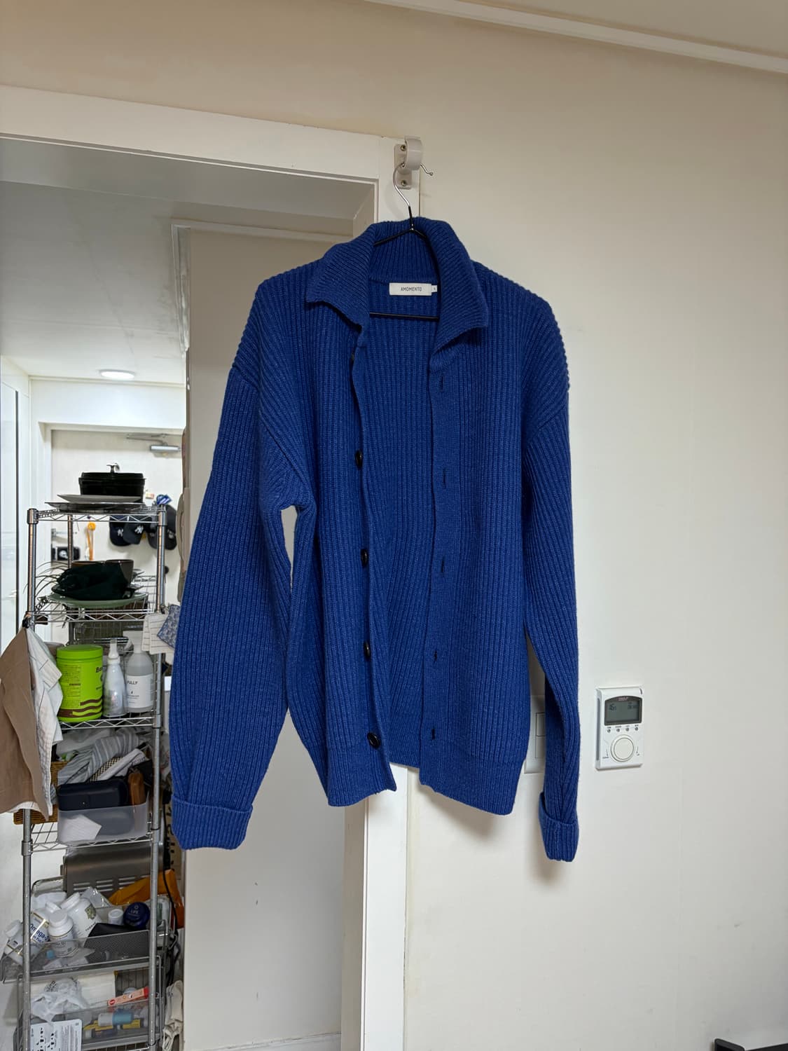 아모멘토 리브드 가디건 L 상품이미지10