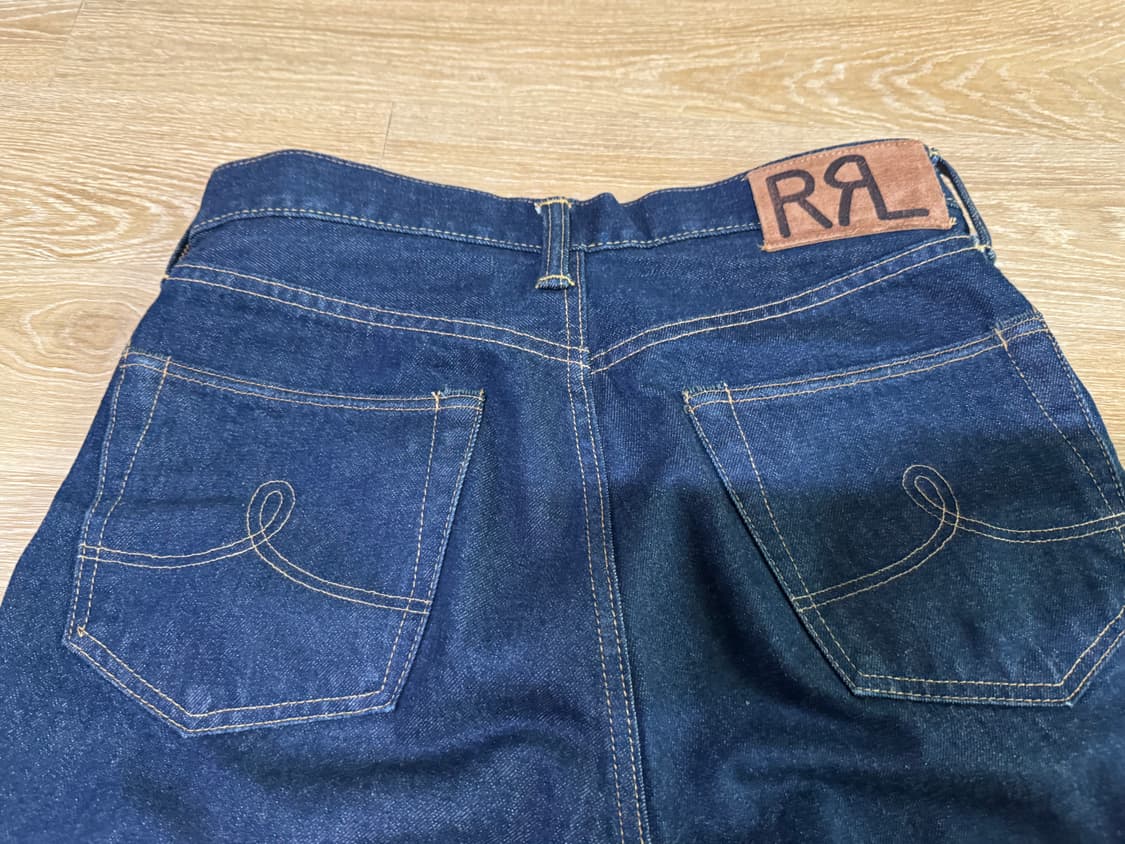 더블알엘 스트레이트 레그 핏 셀비지 30x30 상품이미지5