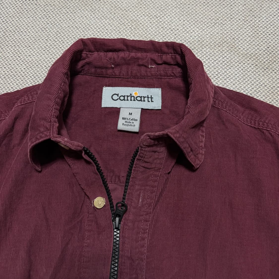 칼하트 코듀로이 커스텀 크롭 자켓 상품이미지2