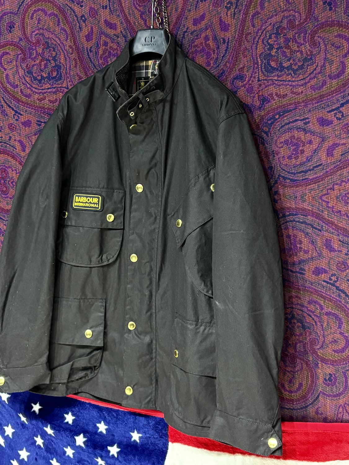 바버 인터네셔널 왁스자켓 48사이즈 상품이미지2