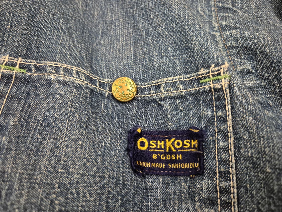 60s OSHKOSH 데님 초어 자켓 상품이미지5