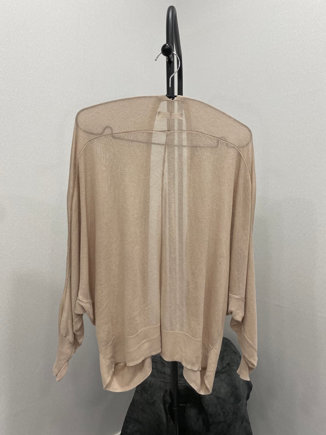 Dolman-Sleeve Sheer Knit Cardigan 상품이미지3