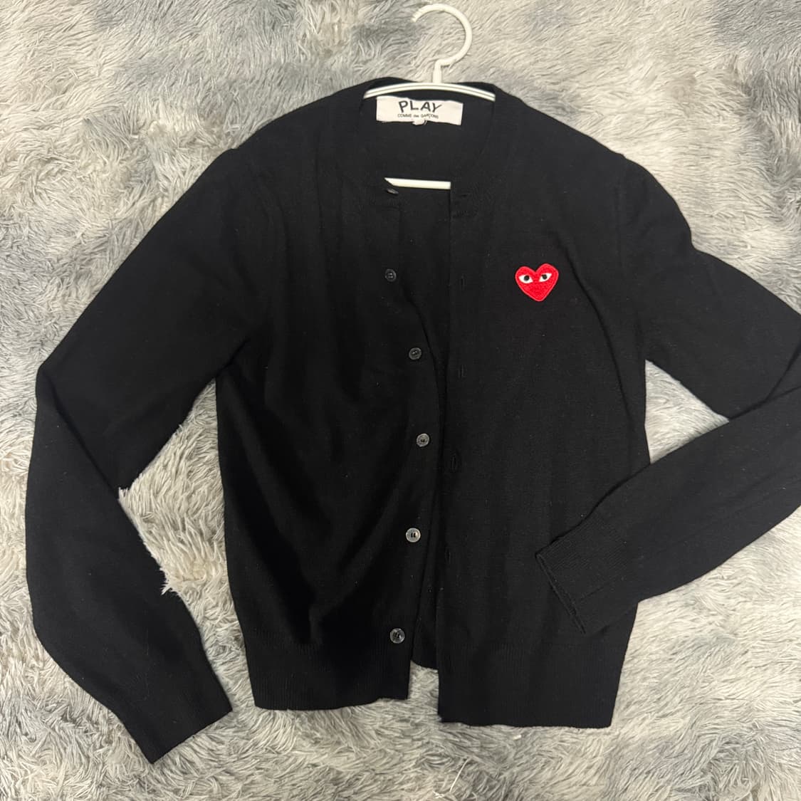 정품) 꼼데가르송 가디건 여성 L사이즈  상품이미지1
