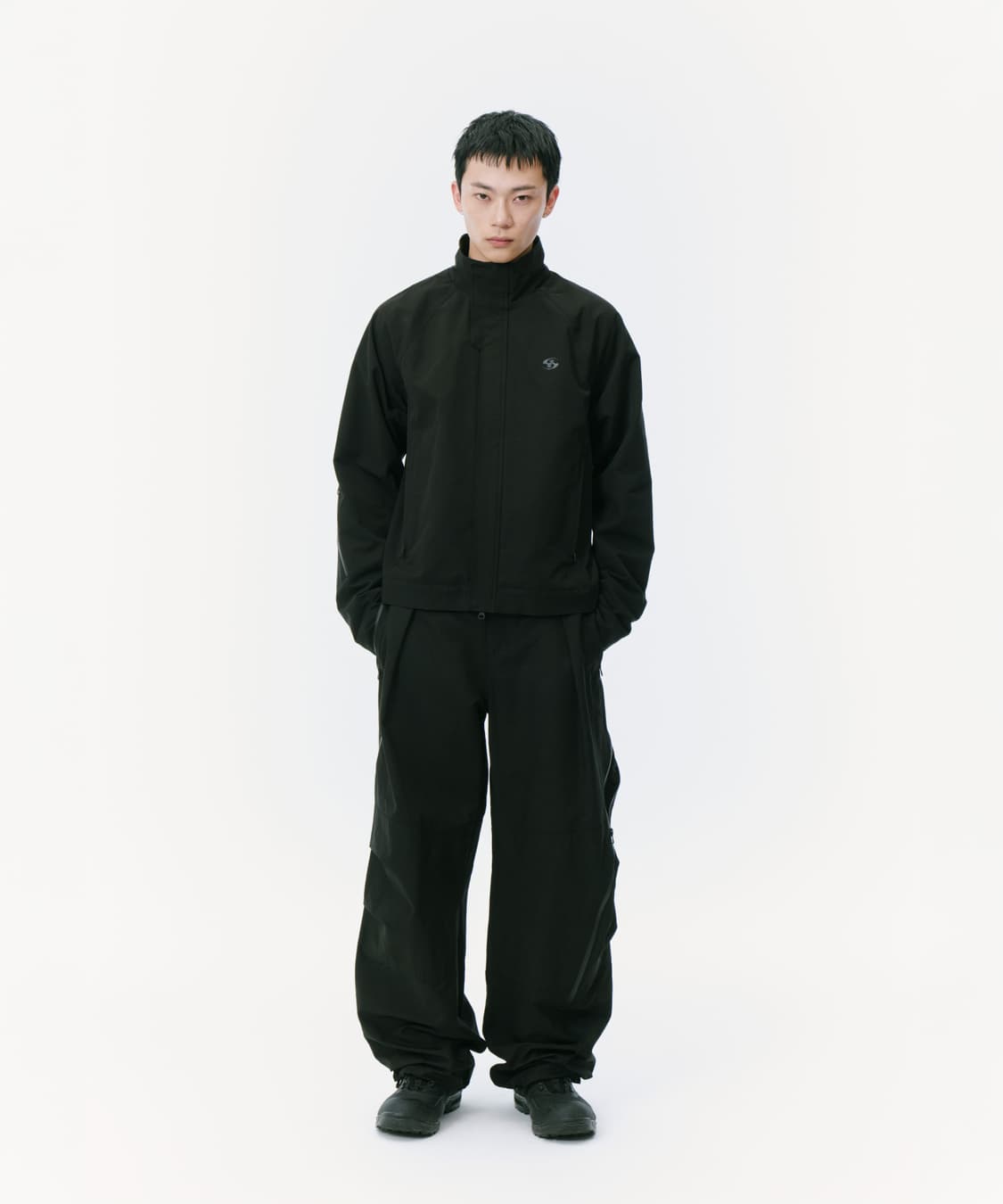 산산기어 25fw 어파인 셋업 1사이즈 블랙 상품이미지1