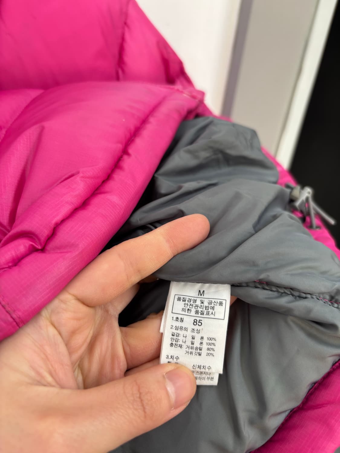 노스페이스 눕시 우먼 다운패딩 상품이미지6