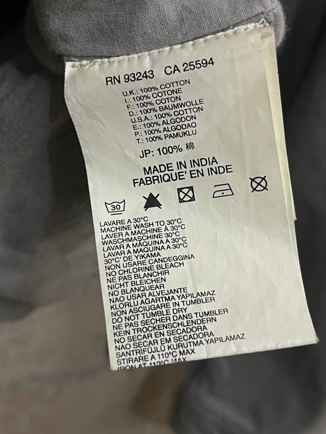 디젤 인더스트리 빈티지 워싱 자켓 상품이미지9