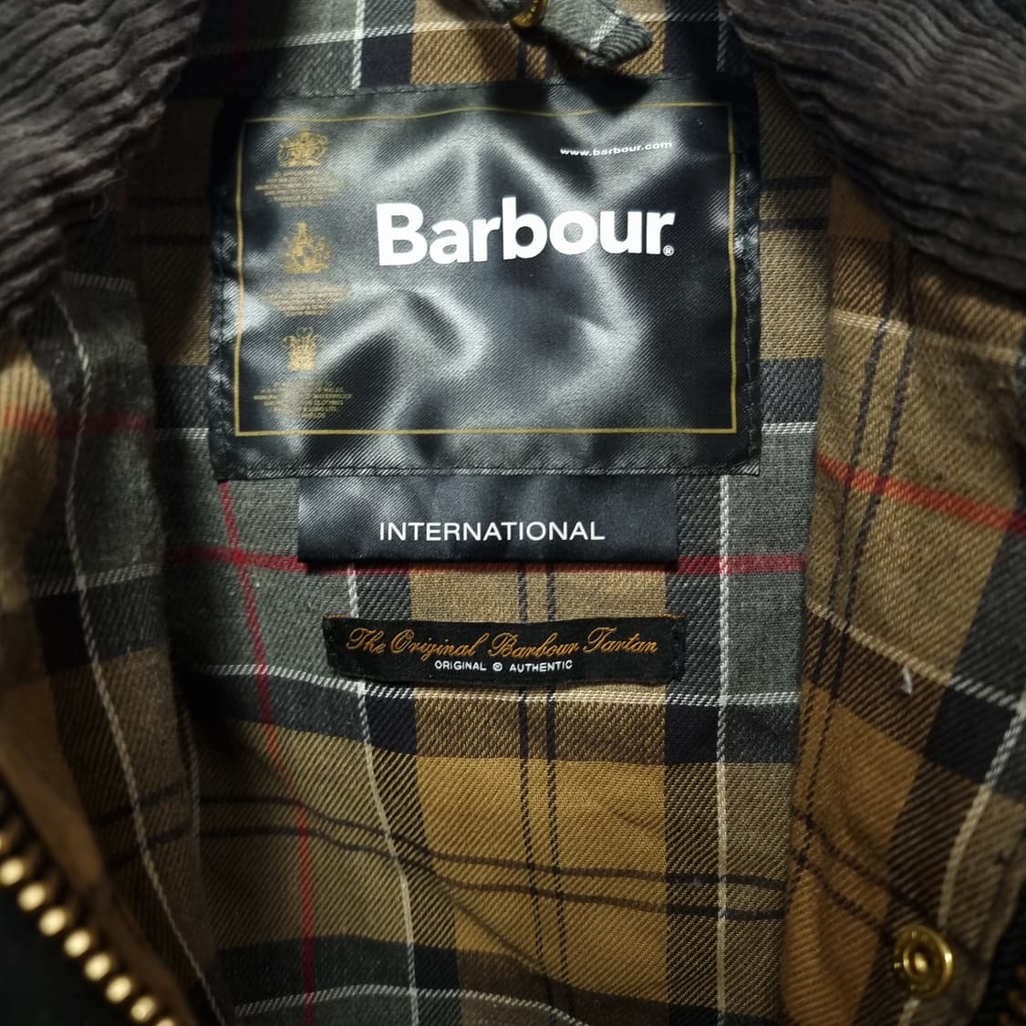 바버 인터내셔널 블랙 자켓 36 상품이미지5