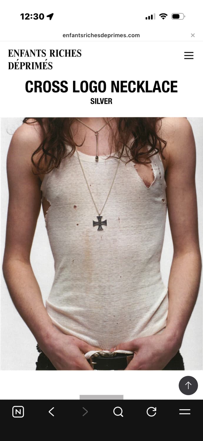 Enfants Riches Deprimes Cross Necklace 상품이미지4