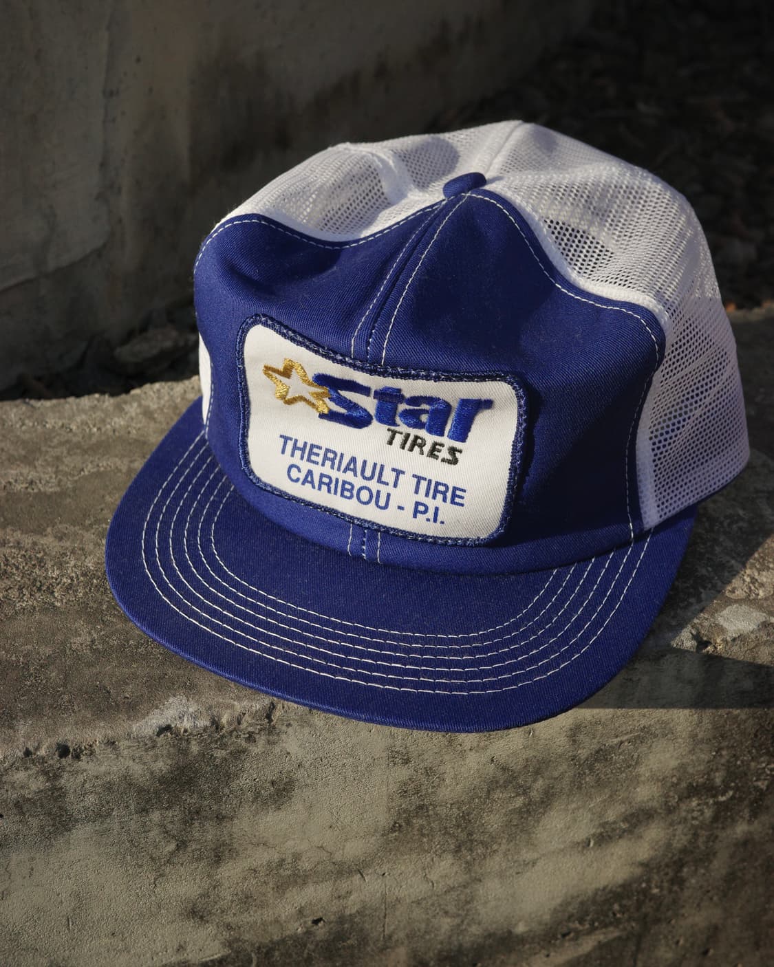 80s Star tires 패치 6패널 트러커캡 상품이미지2