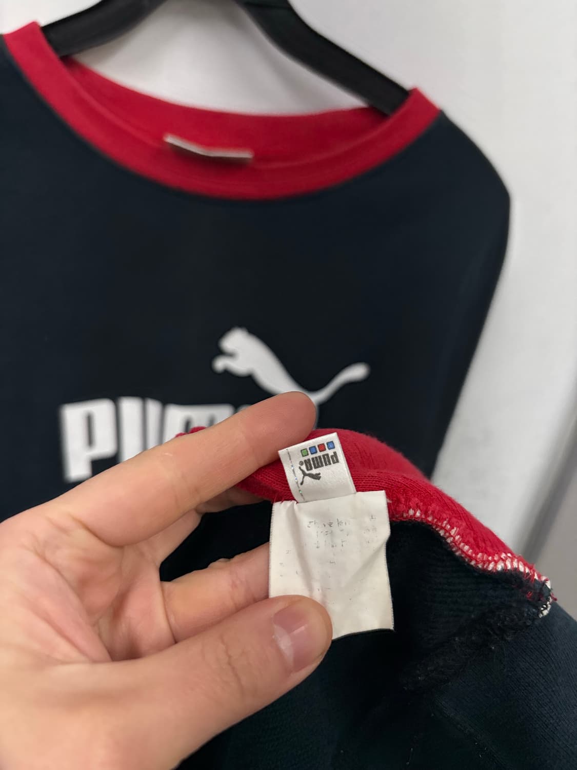 퓨마 오버핏 맨투맨 상품이미지5