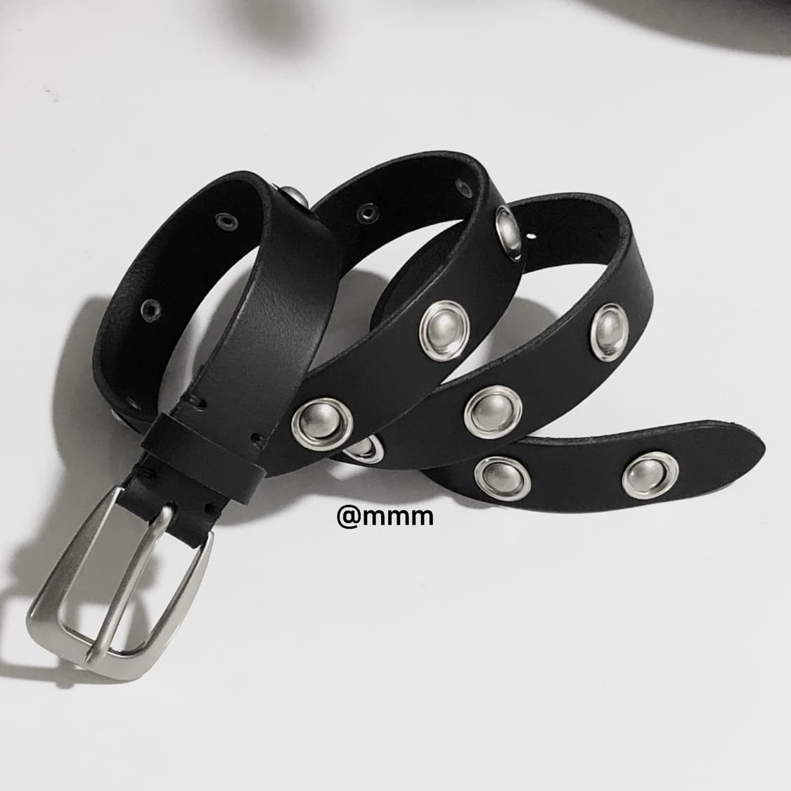 [Unisex] 웨스턴 장식 가죽 벨트 상품이미지5