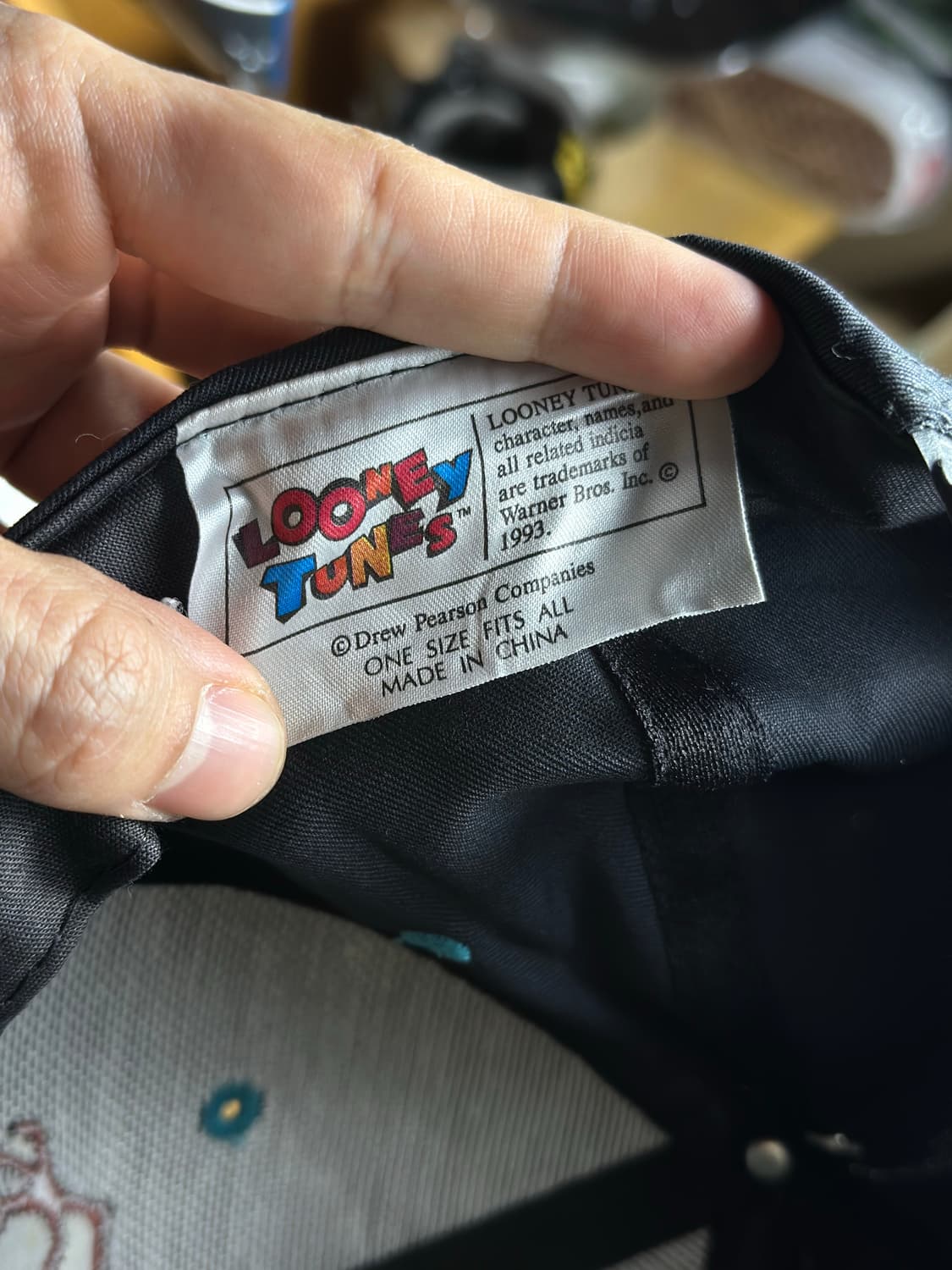 Deadstock) 90s Looney Tunes 빈티지 루니툰스 모자 상품이미지3