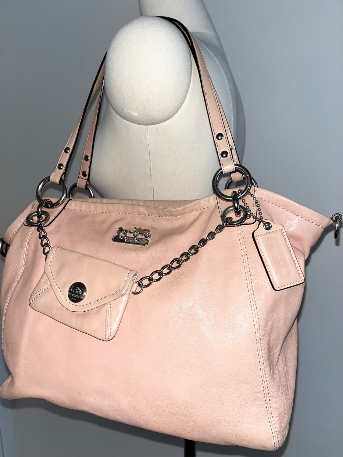 📦Coach babypink shoulder bag 상품이미지3