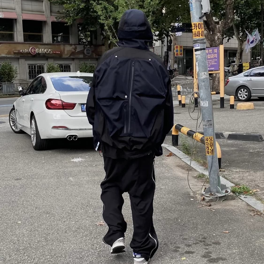 언더마이카 KAME 미드나잇 멀티집 터틀 쉘파카 1사이즈 상품이미지3