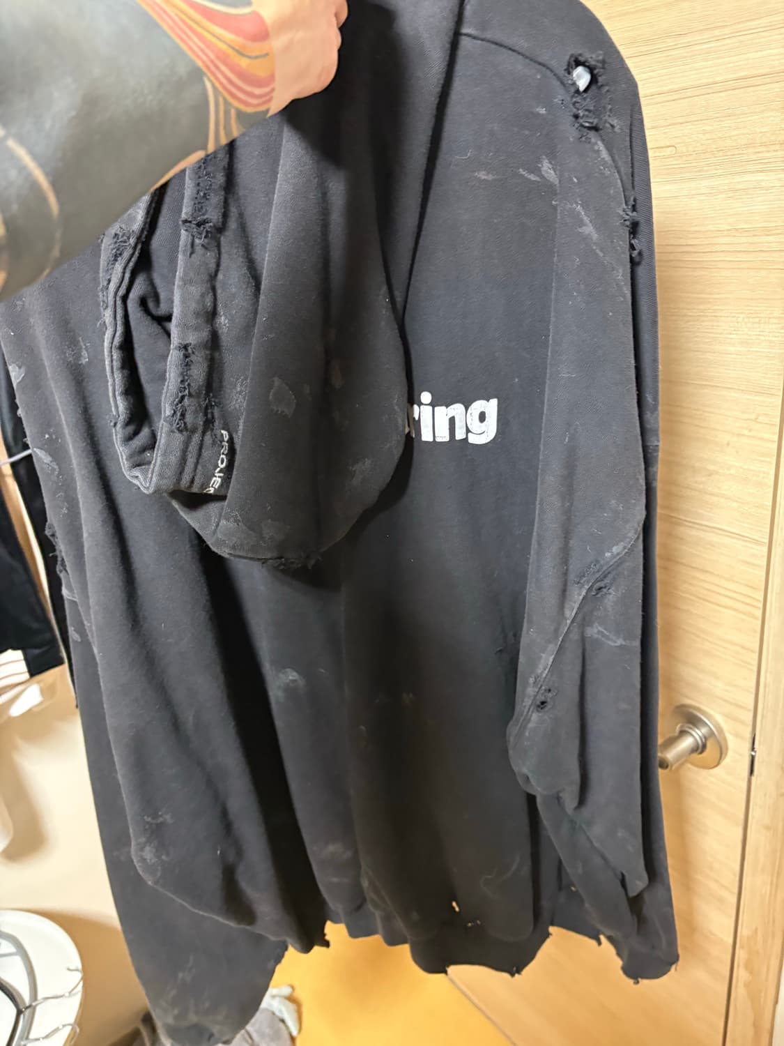 프로젝트 gr 도너 후드티 상품이미지2