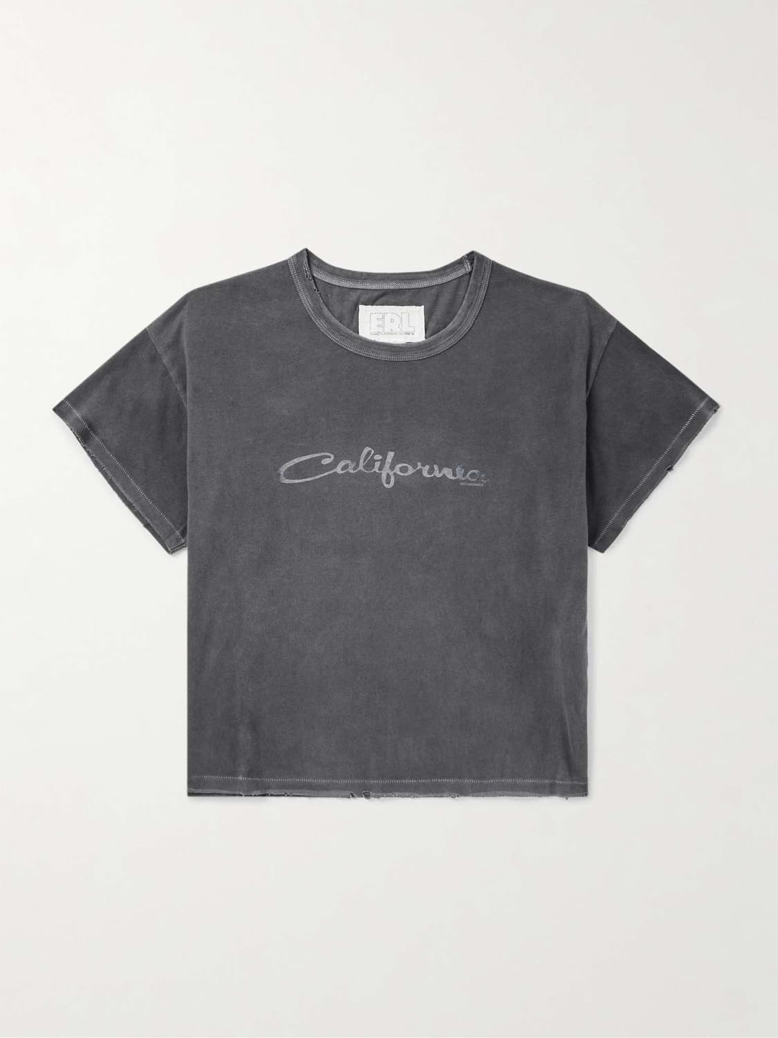[M]이알엘 ERL 캘리포니아 티셔츠/차콜 상품이미지4