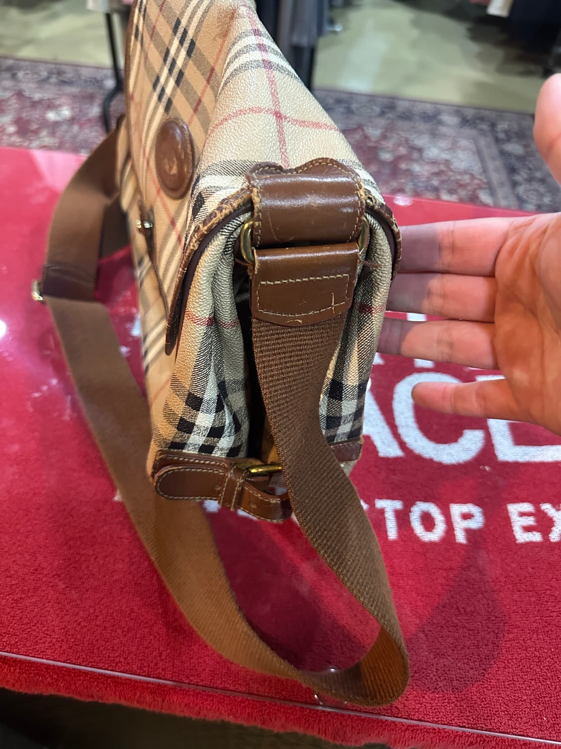 버버리 노바체크 크로스백 상품이미지2