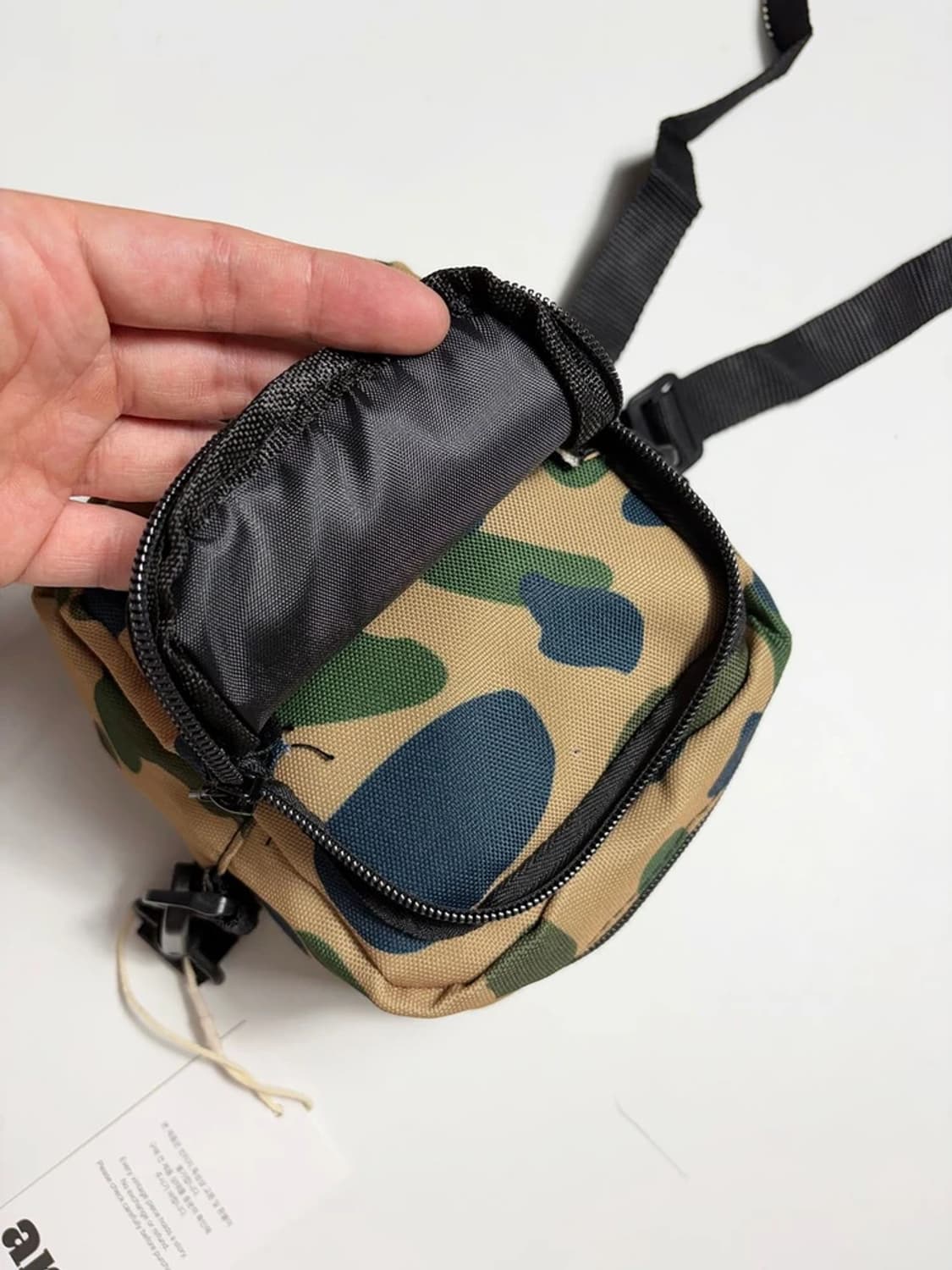 베이프 A BATHING APE 카모 미니 크로스 백 PR2270 상품이미지6