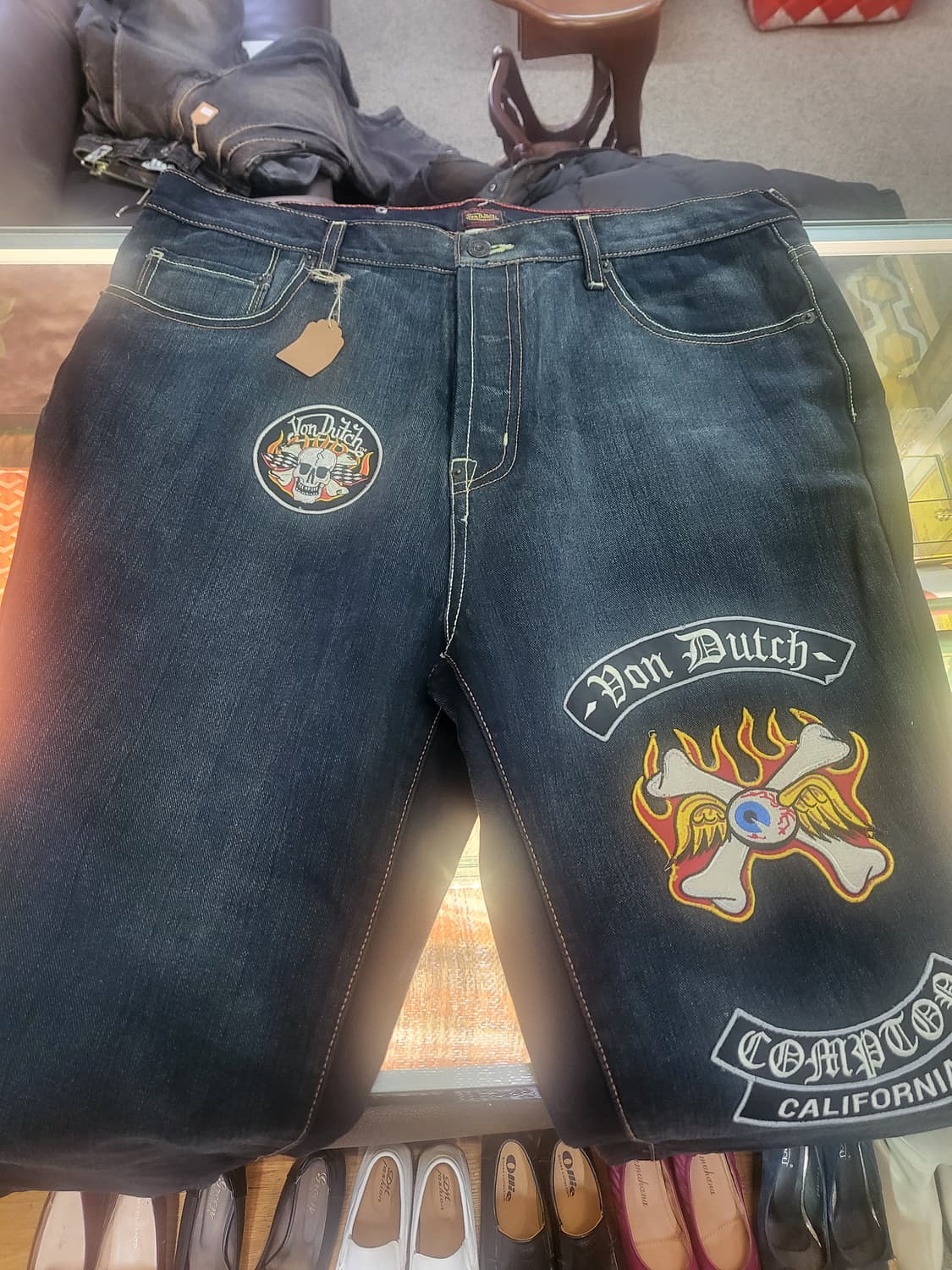 본더치 패치 청바지 상품이미지2