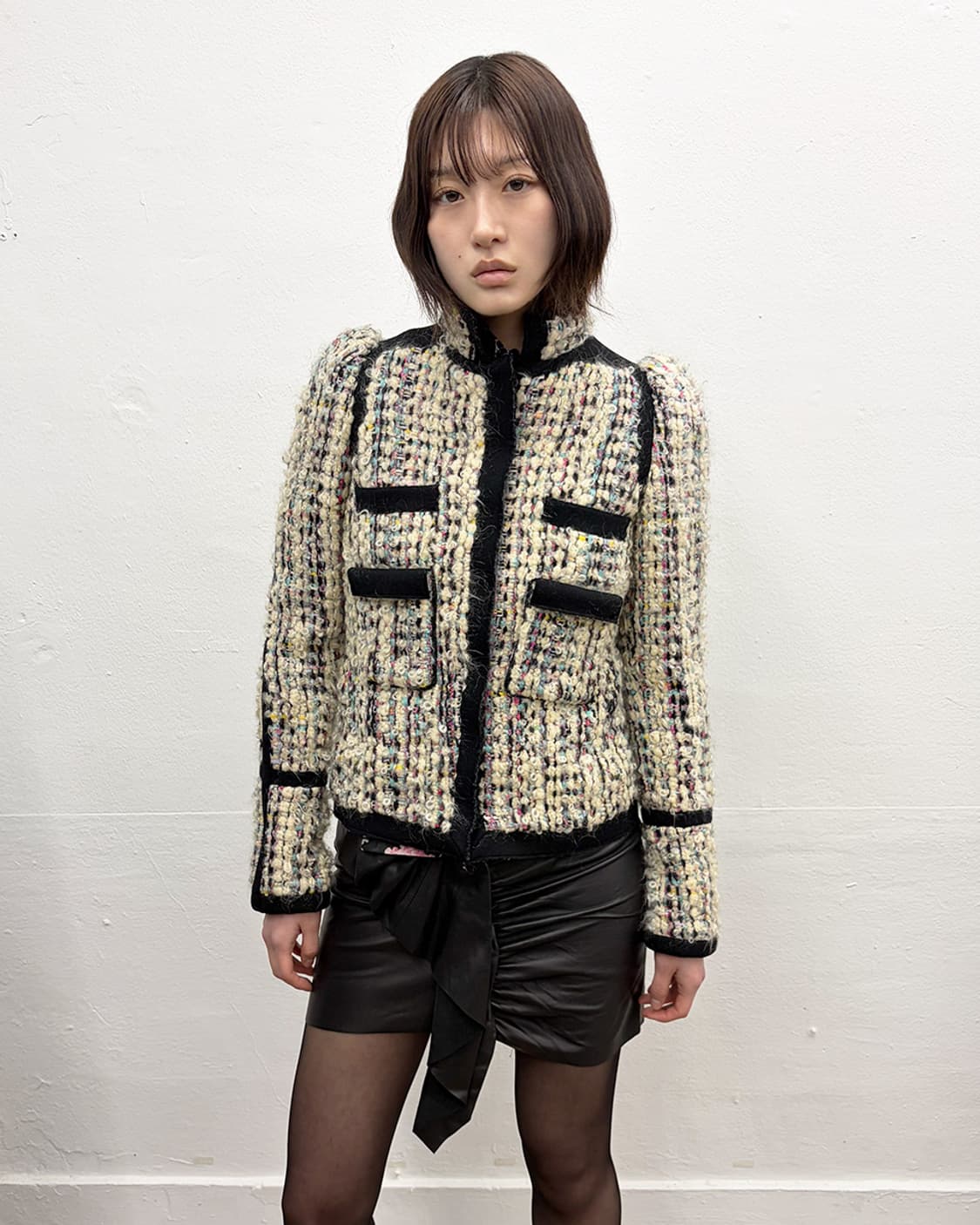 발렌시아가 2007F/W 런웨이 트위드 자켓 상품이미지6