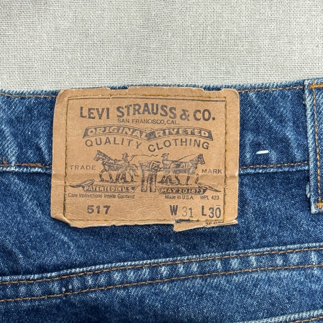 리바이스 80s 오렌지탭 517 31 상품이미지7