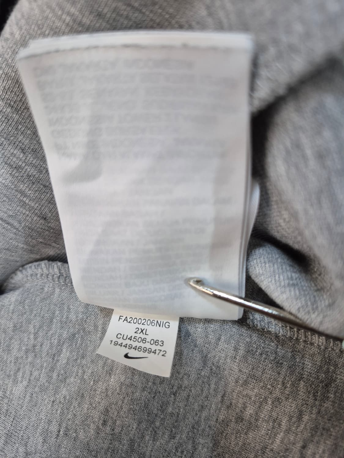 XXL)나이키 테크폴리스 맨투맨(MTA 상품이미지6