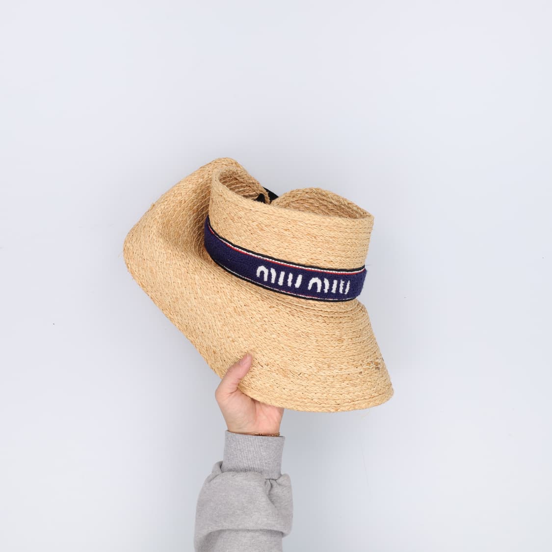F 빈티지 햇빛차단 밀짚모자 0414H1 상품이미지3
