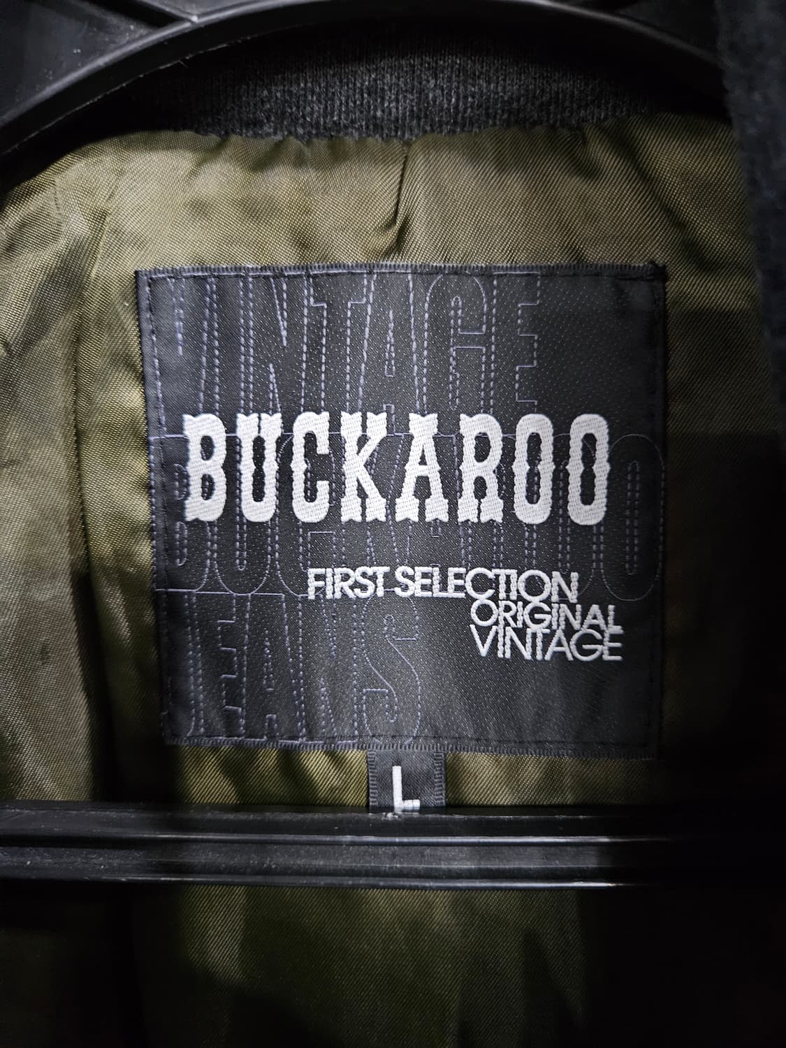 버커루 카키 남성 슬림핏 100 빈티지 야상자켓  상품이미지3