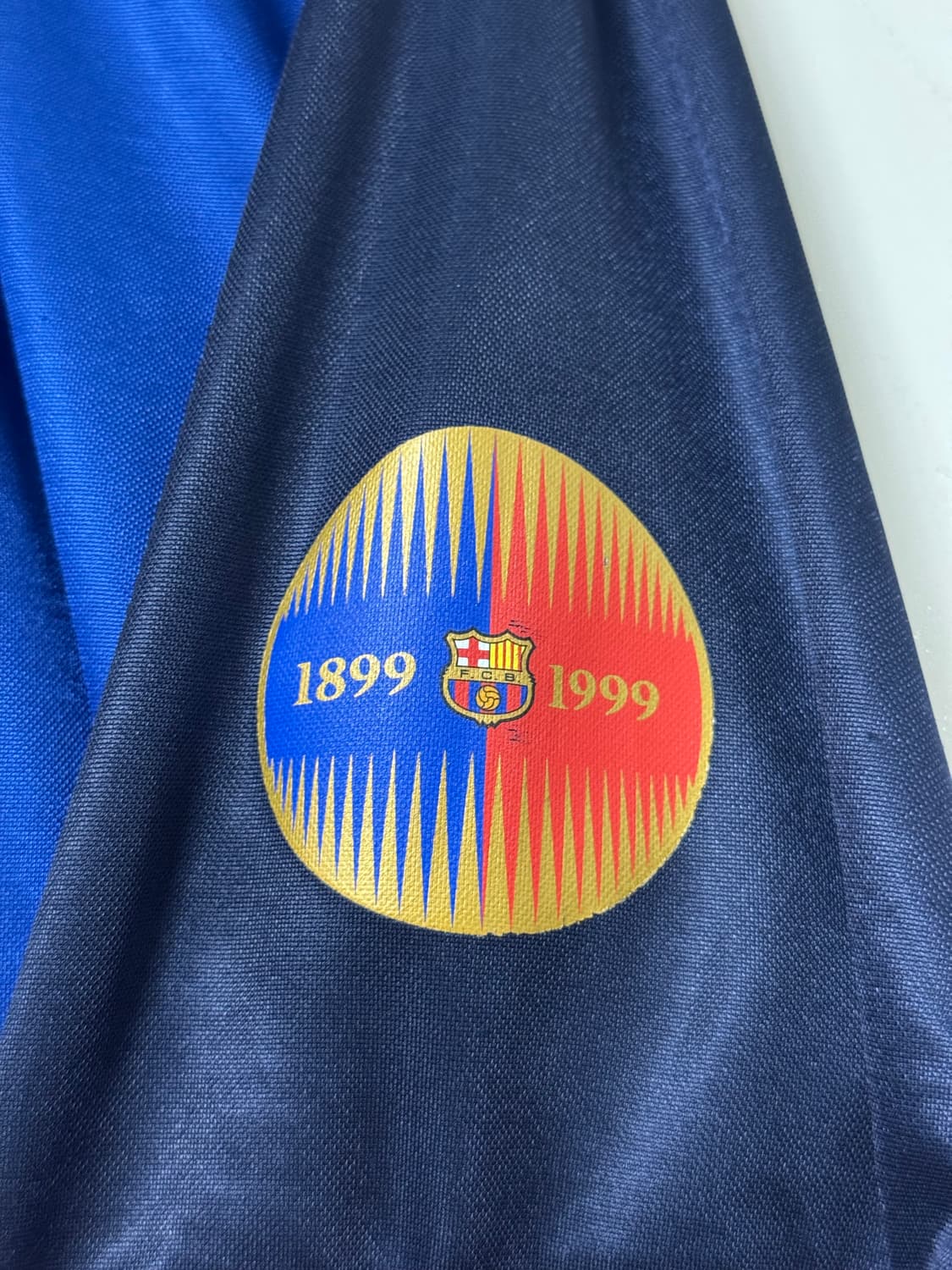 99-00 바르셀로나 홈 백주년 원판 노마킹 상품이미지4