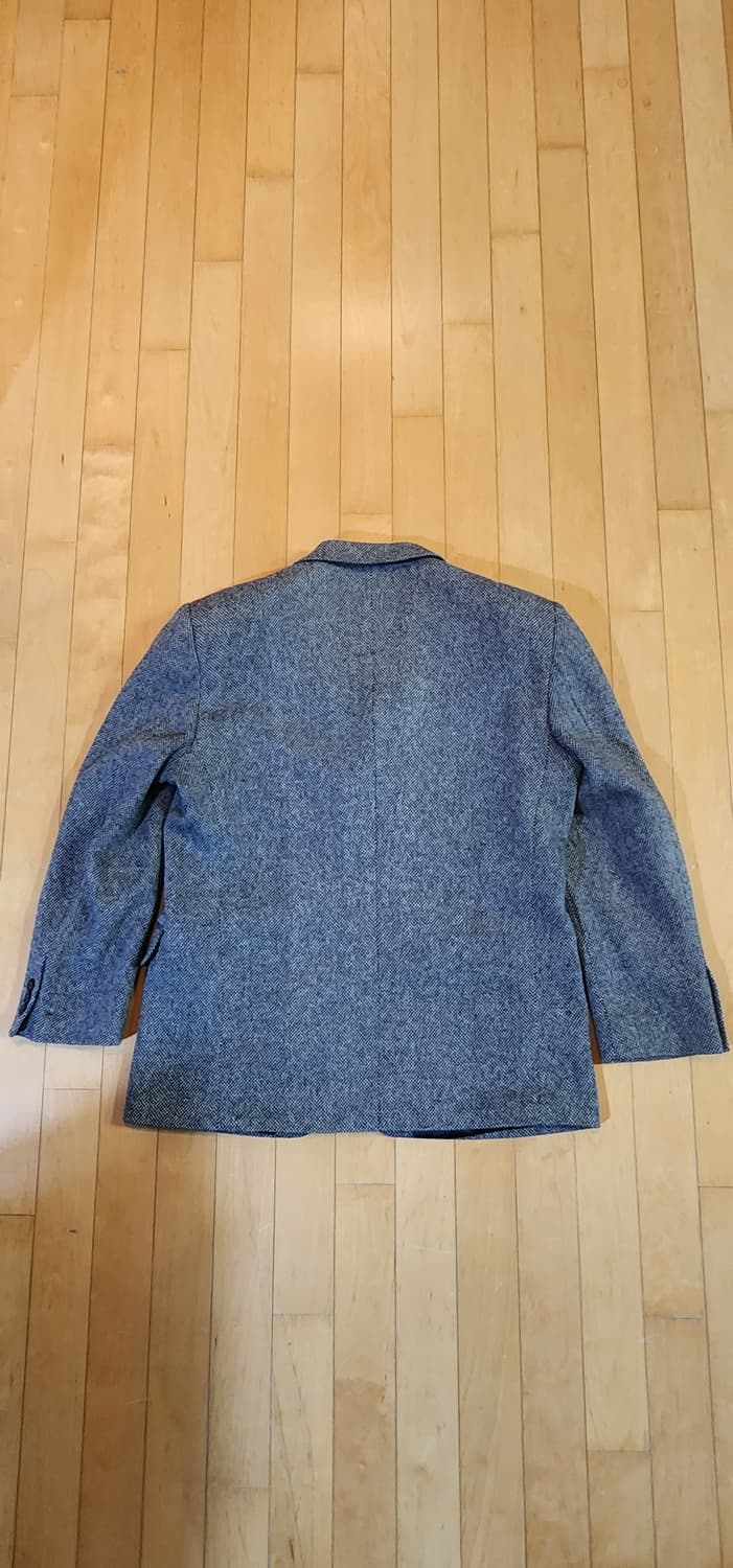 그레이 3버튼 트위드자켓 XL 상품이미지5