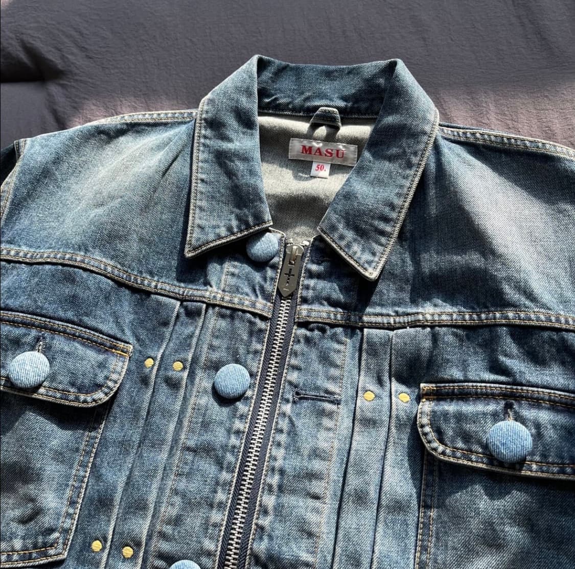 [50] 마수 23FW 인디고 데님자켓 상품이미지4