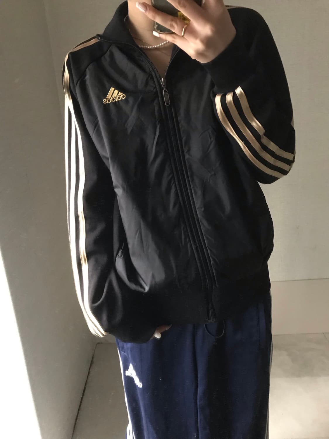 아디다스 블랙 골드 져지 상품이미지2