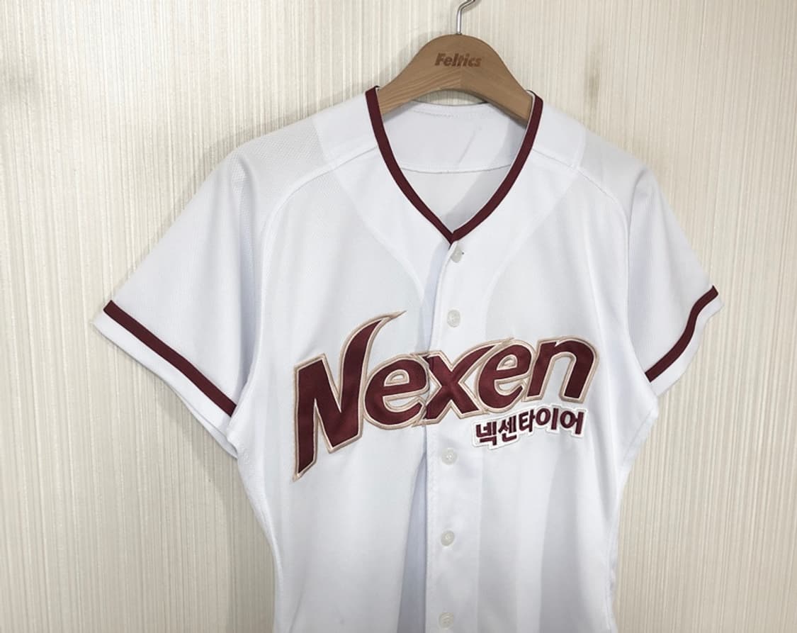 KBO 위팬 넥센(키움)히어로즈 홈유니폼/져지 85 #14 서건창(싸인) 상품이미지5