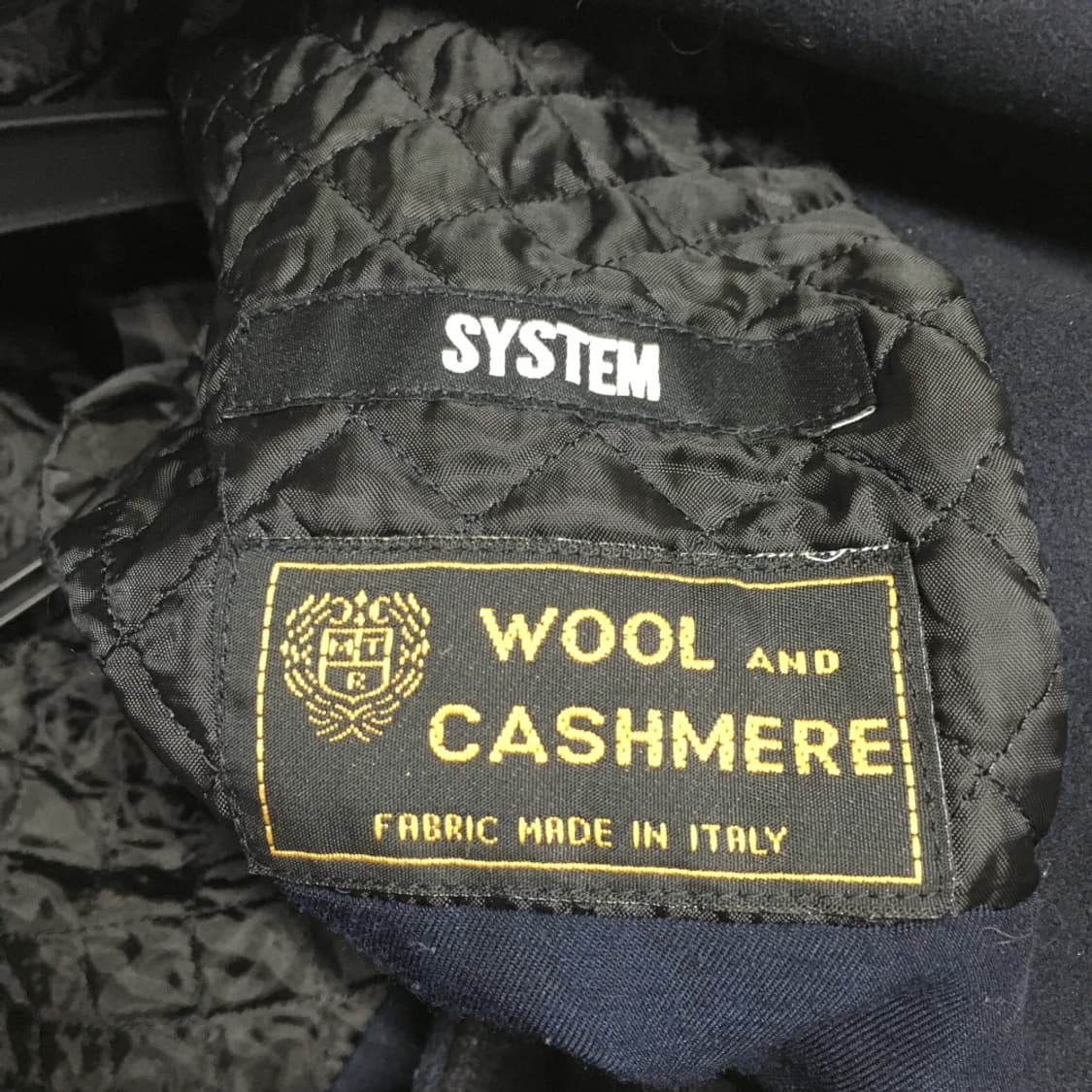 시스템옴므 울 캐시미어 더블 코트 BB18 상품이미지3